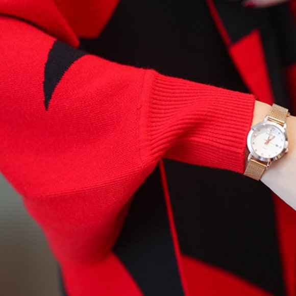 DOUBLE SIDED WRAP RED/BLACK - Picture 10 of 12